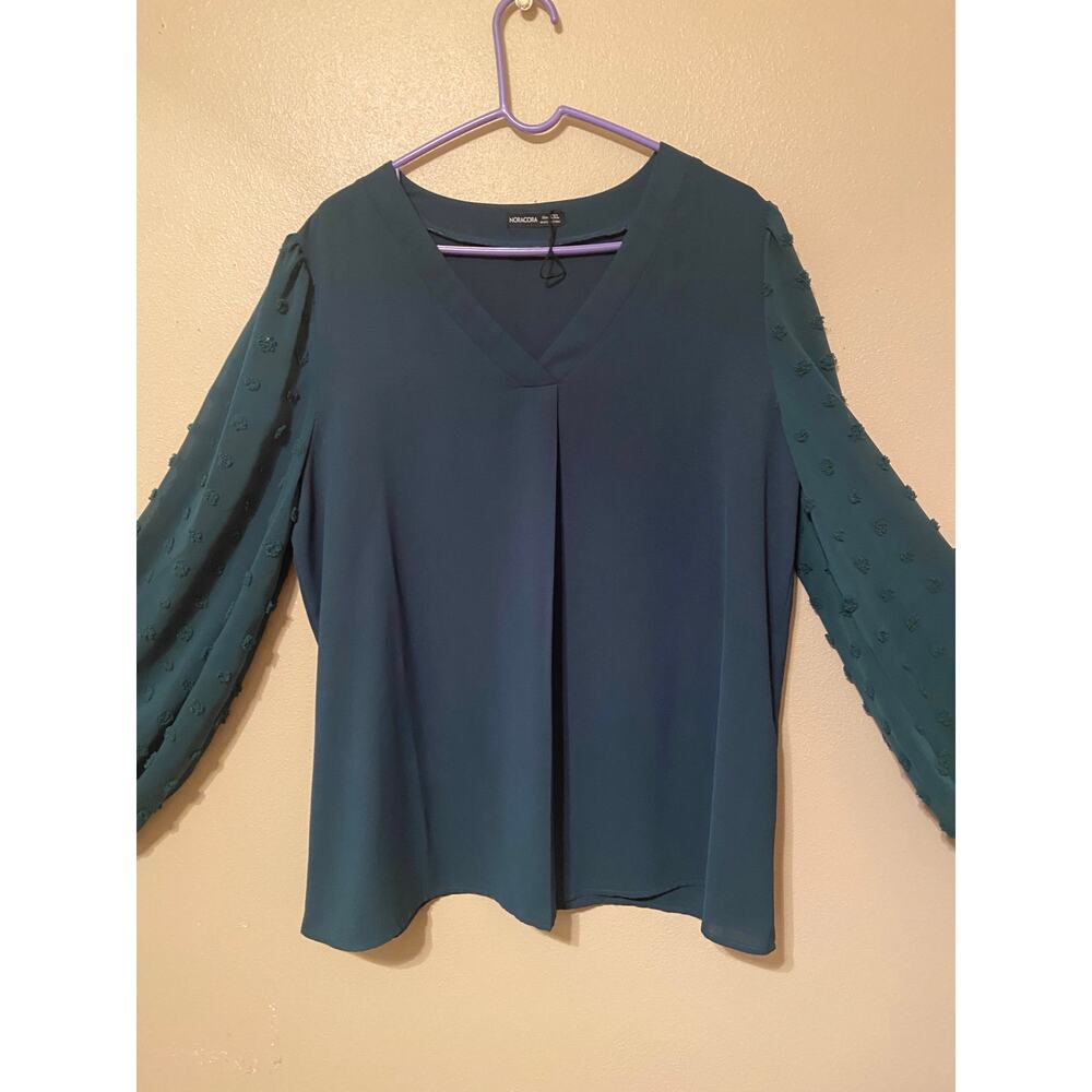 NORACORA WOMENS PULL OVER BLOUSE